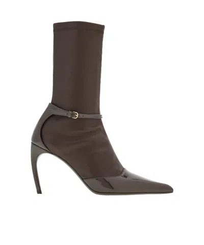 Ferragamo Pointed Ankle Boot