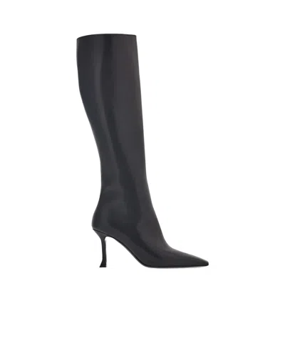 Ferragamo Pointed Boots In Black