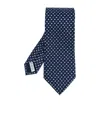 Ferragamo Pointed Tie In Black