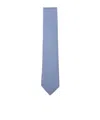 Ferragamo Pointed Tie In Blue