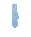 Ferragamo Pointed Tie In Blue