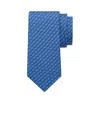 Ferragamo Pointed Tie In Blue
