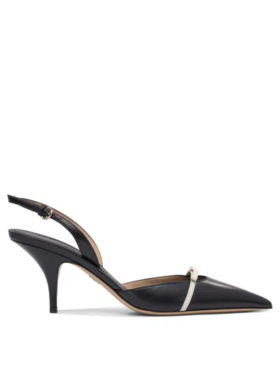 Ferragamo Pointed Toe Heeled Shoes In Black