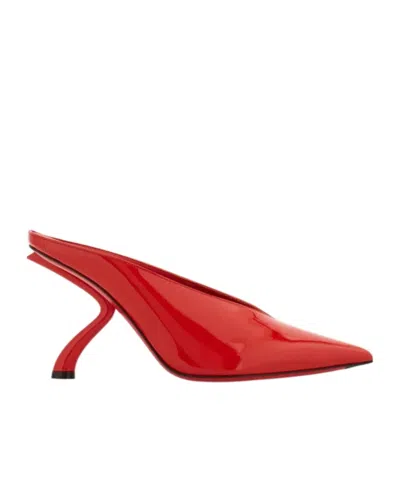 Ferragamo Pointed-toe High Heels In Red