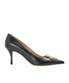Ferragamo Pointed-toe Versatile High Heels In Black