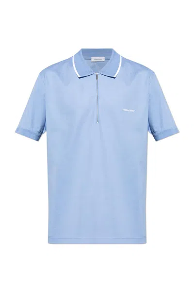 FERRAGAMO FERRAGAMO POLO WITH LOGO