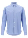 Ferragamo Gangini Shirt In Light Blue