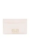 Ferragamo The Gancini Leather Card Holder