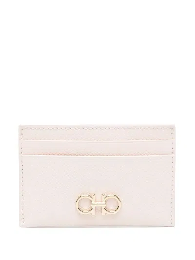 Ferragamo The Gancini Leather Card Holder