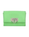Ferragamo Portacarte Woman Coin Purse Lime Green Size - Calfskin In Green