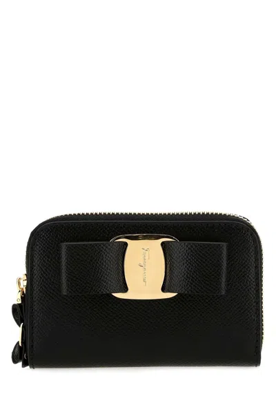 Ferragamo Portafogli Wallet In Black