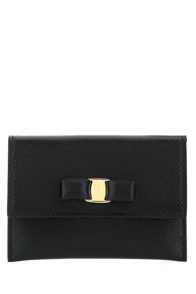 Ferragamo Portafoglio In Black