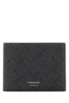 Ferragamo Printed Canvas Wallet