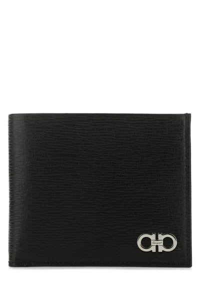 Ferragamo Black Signature Wallet