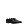 Ferragamo Poveda Men's Lace Up Oxford Shoes In Black