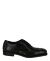 Ferragamo Poveda Oxfords Shoes In Black