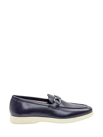 Ferragamo Premium Loafers With Elegant Buckle In Multi