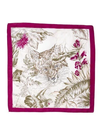 Pre-owned Ferragamo Printed Bandana In Multi
