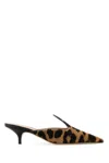 Ferragamo Dorye Leopard-print Calf Hair Mules