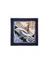 Ferragamo Printed Cashmere Scarf In Multicolor
