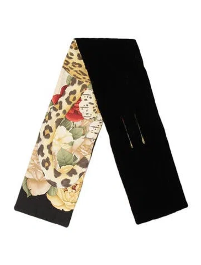 Pre-owned Ferragamo Printed Scarf In Multi