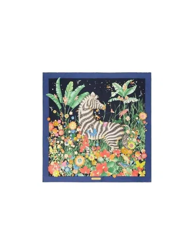 Ferragamo Printed Scarf In Multicolor