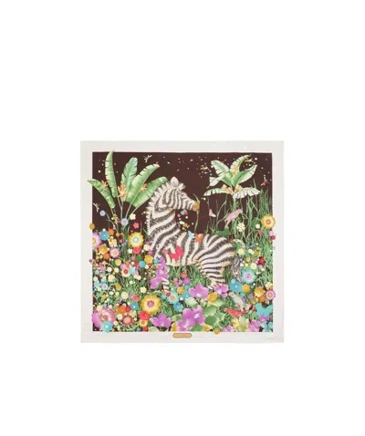 Ferragamo Printed Scarf In Multicolor
