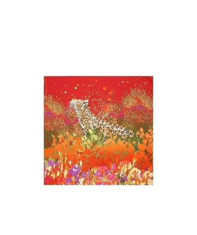 Ferragamo Printed Scarf In Multicolor