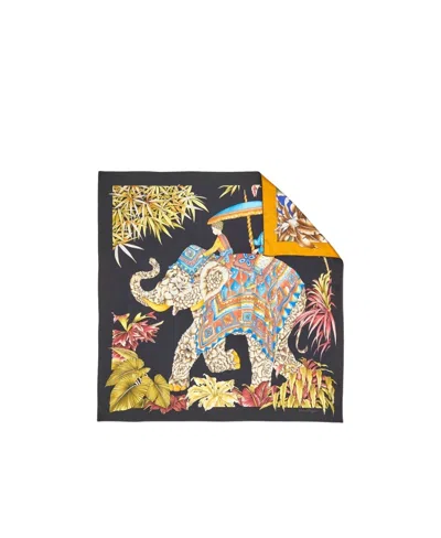 Ferragamo Printed Scarf In Multicolor