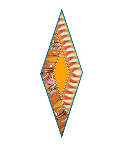 FERRAGAMO PRINTED SILK FOULARD