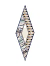 Ferragamo Geometric Pattern Silk Foulard In Multi