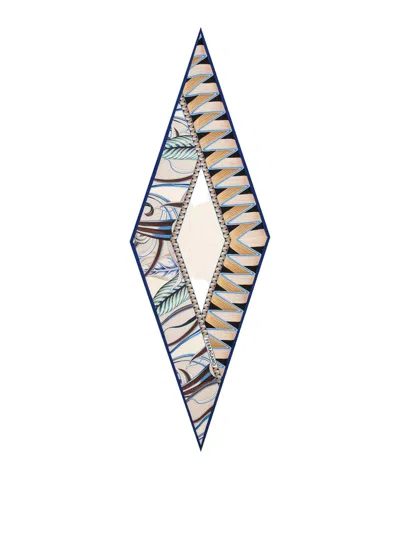 FERRAGAMO PRINTED SILK FOULARD