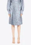 Ferragamo Printed Silk Knee-length Skirt