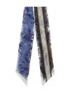 Ferragamo Gravure Print Silk Bandeau