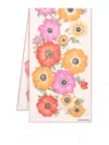 Ferragamo Printed Silk Scarf In Blanco