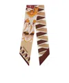 Ferragamo Printed Silk Scarf In Multi