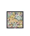 Ferragamo Printed Silk Scarf In Multicolor