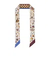 Ferragamo Graphic Printed Scarf In White