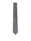 Ferragamo Printed Silk Tie In Blue