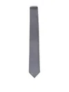 Ferragamo Printed Silk Tie In Blue