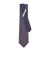 Ferragamo Dachshund-print Silk Tie In Multi
