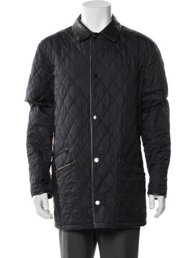 Pre-owned Ferragamo Puffer Coat In Multi