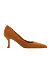 Ferragamo Pump Shoe In Brown