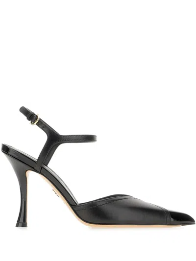 Ferragamo Pump With Contrasting Inlays