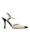 Ferragamo Erula 95 Leather Pumps In Nude