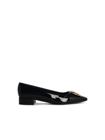 Ferragamo Salvatore  Zea Bow In Black