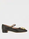 Ferragamo Salvatore  "mary Jane Maxi Gancini" Shoe In Black