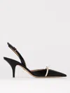 Ferragamo Gylla 70 Leather Slingback Pumps In Red