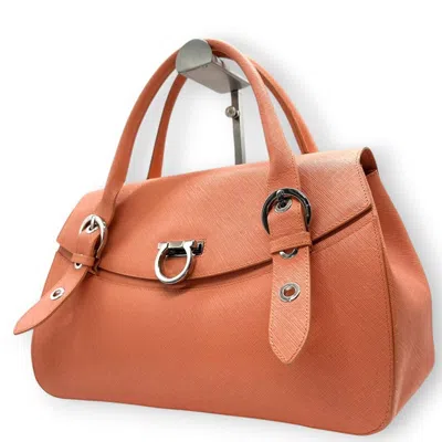 Pre-owned Ferragamo Pvc Leather Handbag () In Multi