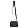 Ferragamo Quilted Chain Shoulder Bag In Black Leather In Black